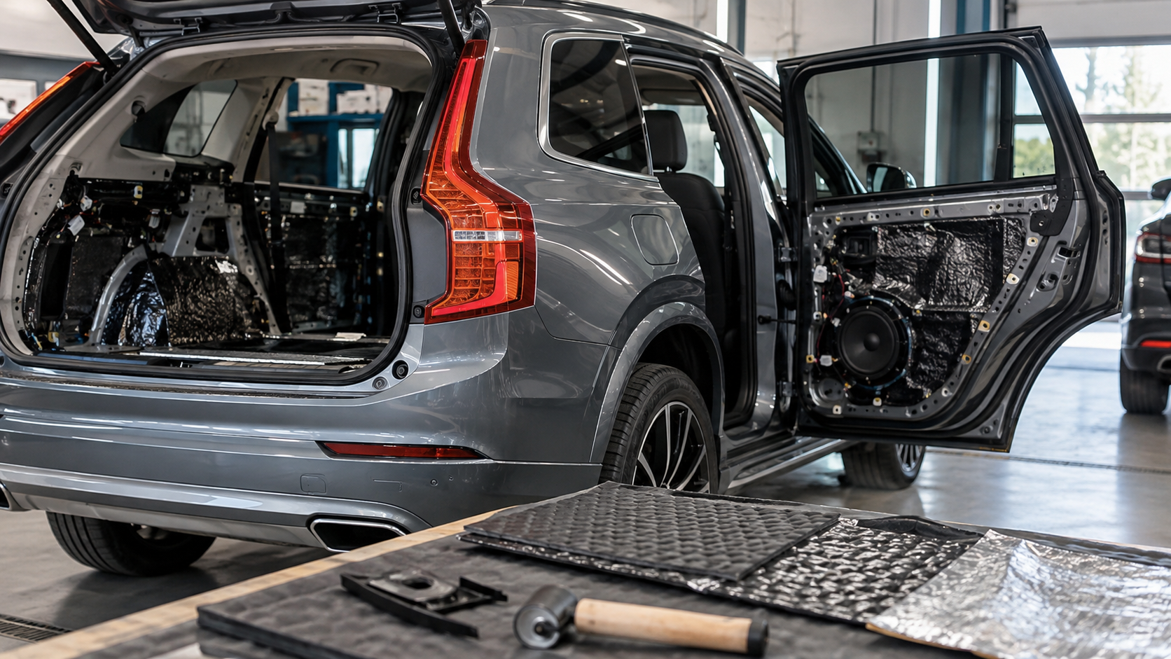 Шумоизоляция Volvo в компании «Децибелов.Нет»